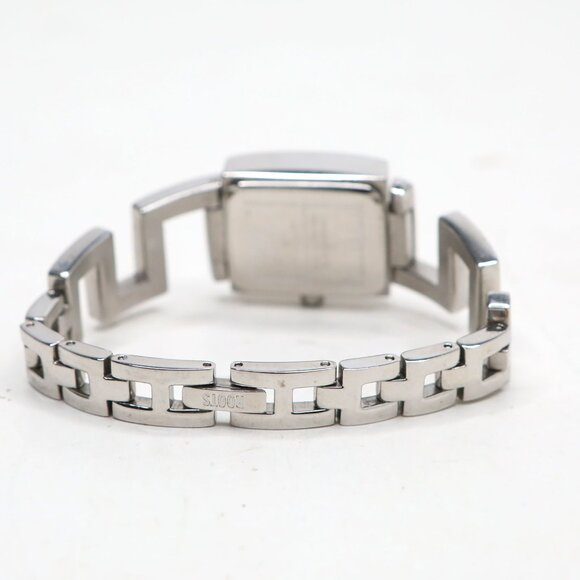 Roots Canada R624 Silver Tone Modern Square Dial Watch Bracelet Japan Movt - Picture 7 of 8
